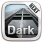 dark android application logo